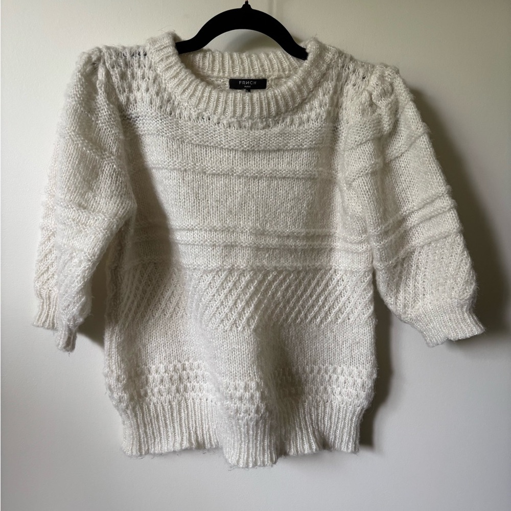 FRNCH Pullover Crewneck Sweater